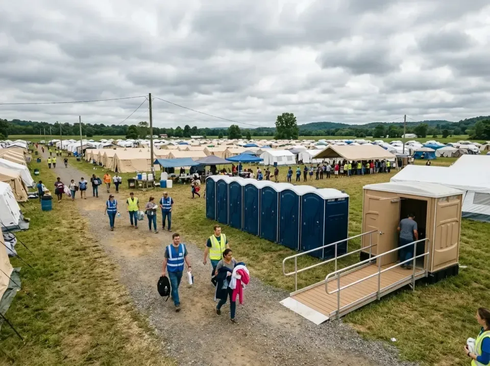 disaster-relief-camp-restrooms-010 — frequently asked questions, Dumpster & Portable Bathrooms Rental in Fort Hood, TX